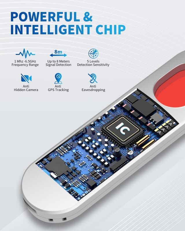 Thumbnail 6 de Wanzen Detektor versteckte Kamera Finder 6 Stufen