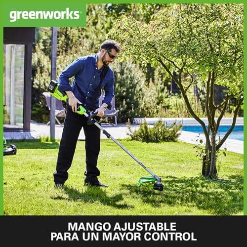Thumbnail 5 de Greenworks GD24X2TX Recortadora 24V, 40 cm