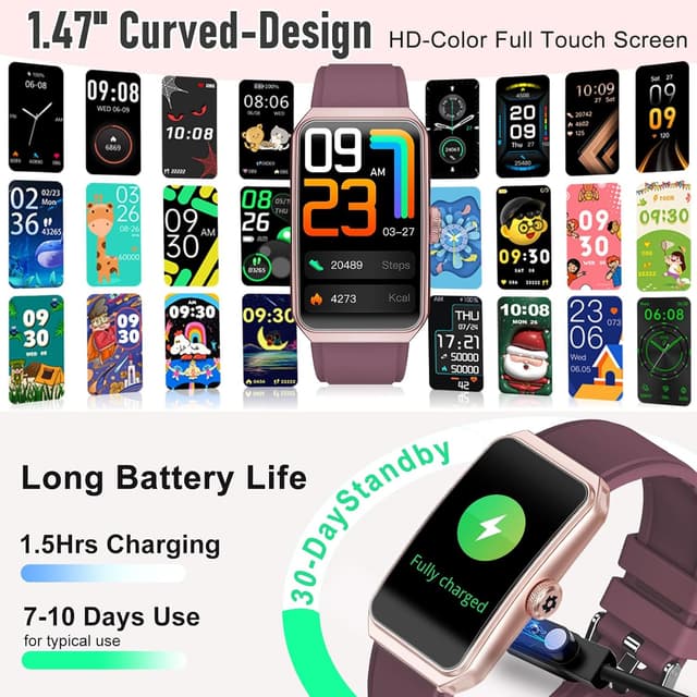 Thumbnail 5 de Bordeaux Fitness Tracker with 103 Sports Modes