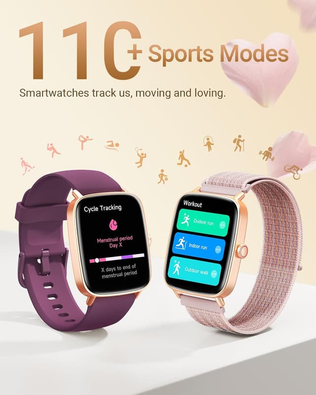 Detalle de Fitness smartwatch with Bluetooth calling 1.85 inch