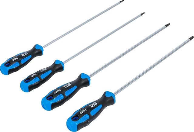 Detalle de BGS 74541 Juego destornilladores T15–T30 extra largos 4 piezas