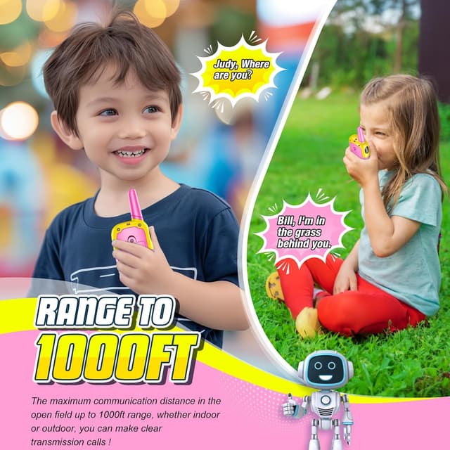 Detalle 2 de Gifitizi Walkie-Talkie per bambina 3–10 anni
