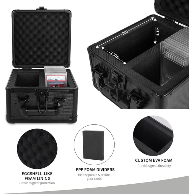 Detalle 2 de KAGSWAMO Graded Card Box 60+ cards