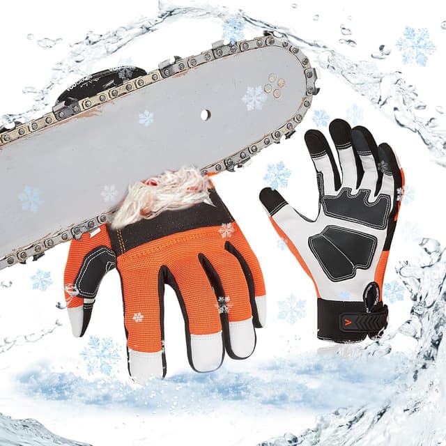 Imagen de Vgo Guanti Motosega Taglia 9/L arancio en OfertitasTOP