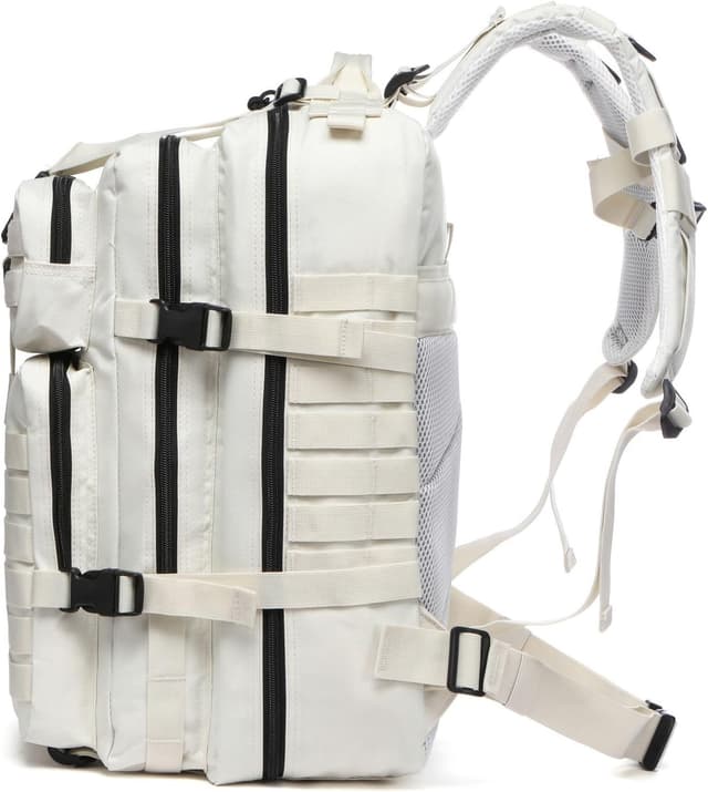 Detalle de GUJOIN 50‑Liter Jagd-/Angelnrucksack aus Nylon mit wasserdichtem Futter