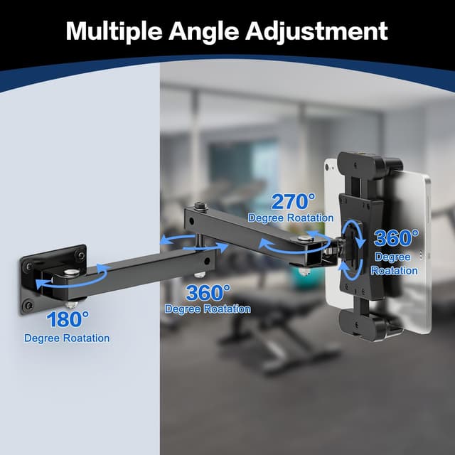 Thumbnail 1 de Nakelulu Tablet Wall Mount Holder 43 cm arm