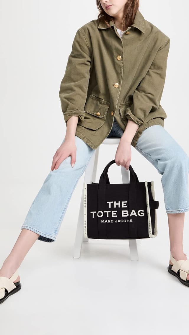 Thumbnail 1 de Marc Jacobs Ledertasche in mittlerer Größe