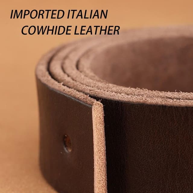 Thumbnail 5 de DOOPAI Herren-Gürtel aus Vollleder – 100% Echtleder, einstellbar mit Metallschnalle