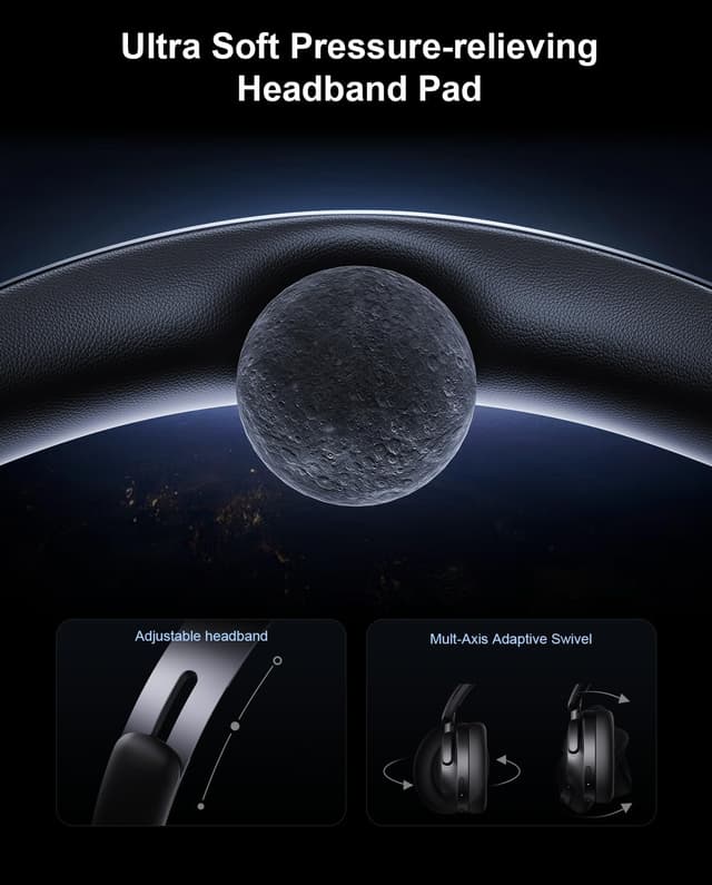 Thumbnail 6 de Hybrid ANC Headphones 60H Playtime