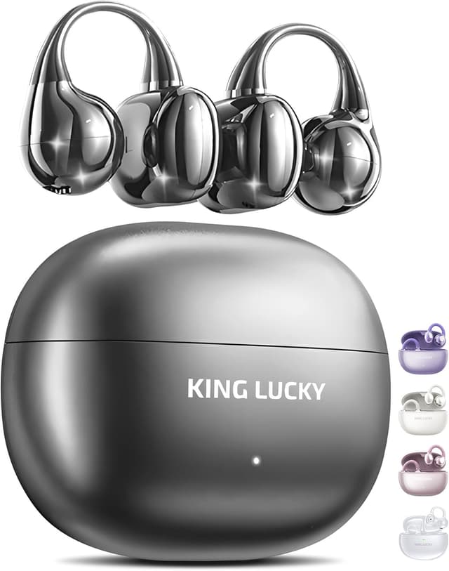 Detalle de King Lucky Open-Ear-Kopfhörer mit Bluetooth 6.0