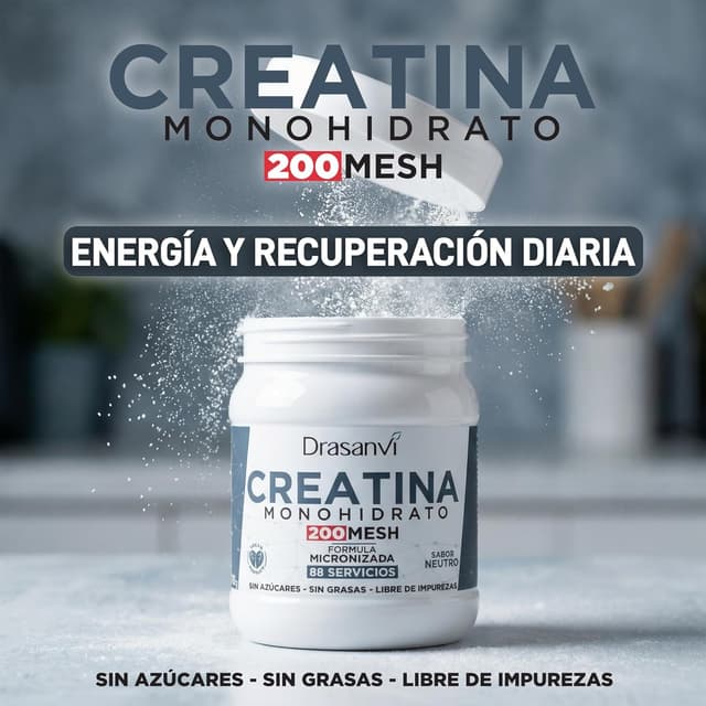Detalle de Drasanvi Creatina Monohidratada 300 g
