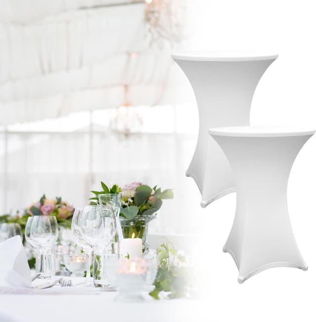 Detalle 2 de Lumaland housse de table haute stretch 75 cm