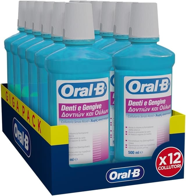 Imagen de Oral-B Collutorio Denti e Gengive 12x500ml en OfertitasTOP