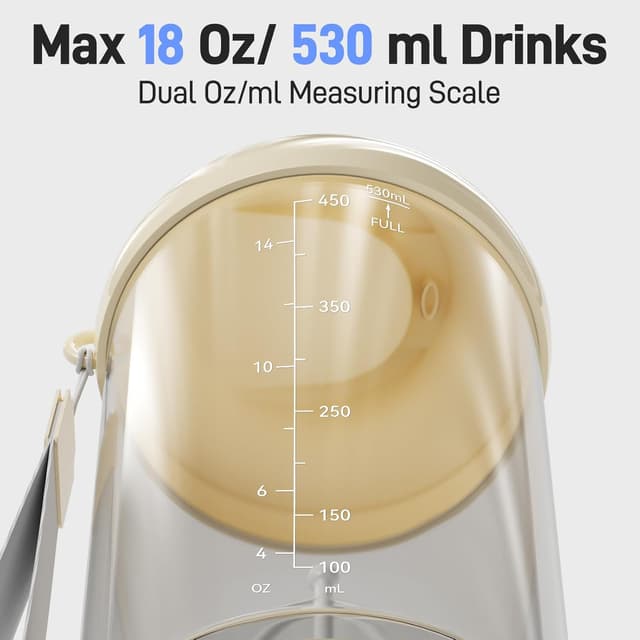 Thumbnail 3 de NAPASA 18oz Electric Protein Shaker