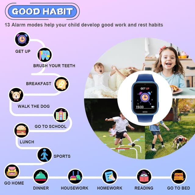 Thumbnail 3 de Ucani Kids Smart Watch 19 Games