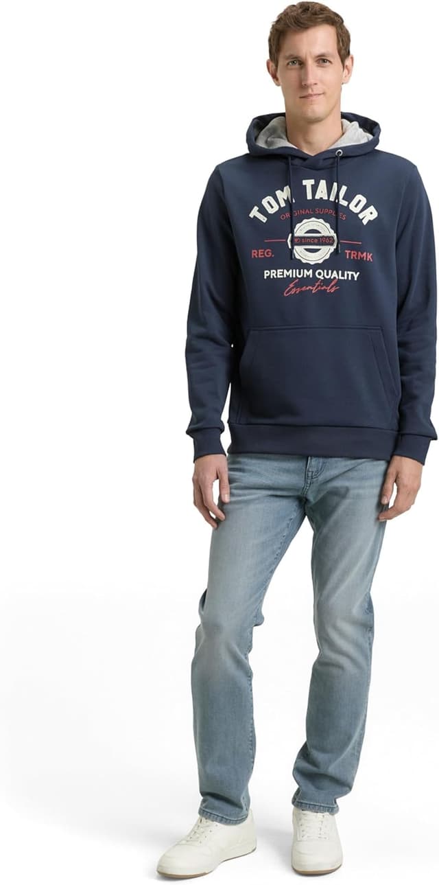 Detalle de Tom Tailor Herren TTJOSH Regular Slim Jeans im Five-Pocket-Style