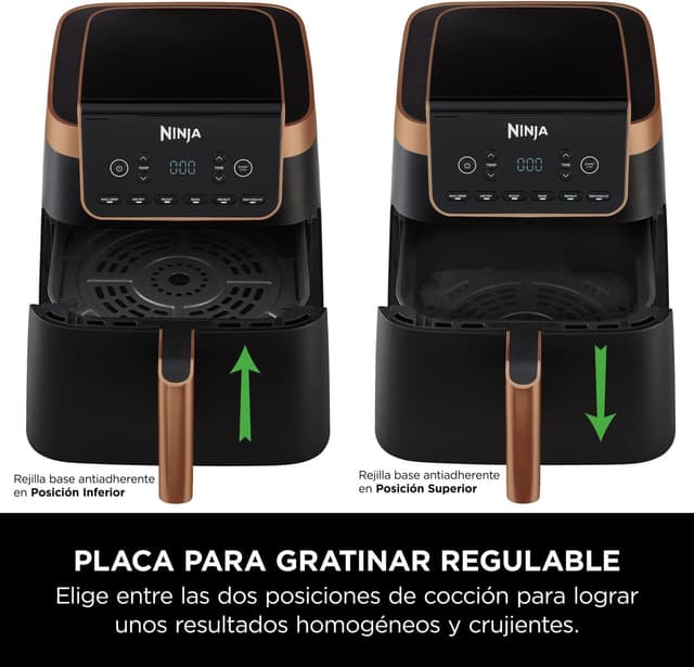 Detalle 1 de Ninja MAX PRO Freidora de aire 6.2L 🍟 Saludable y fácil