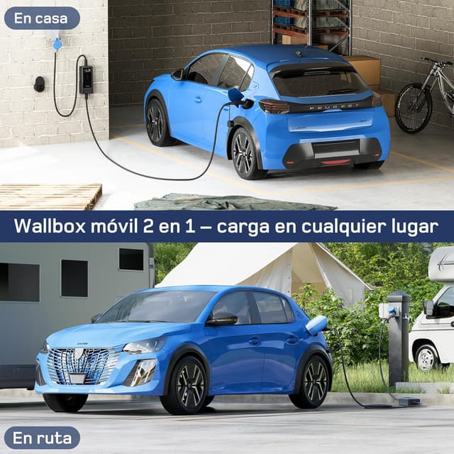 Detalle 2 de dé Cargador Coche Eléctrico 7,4 kW