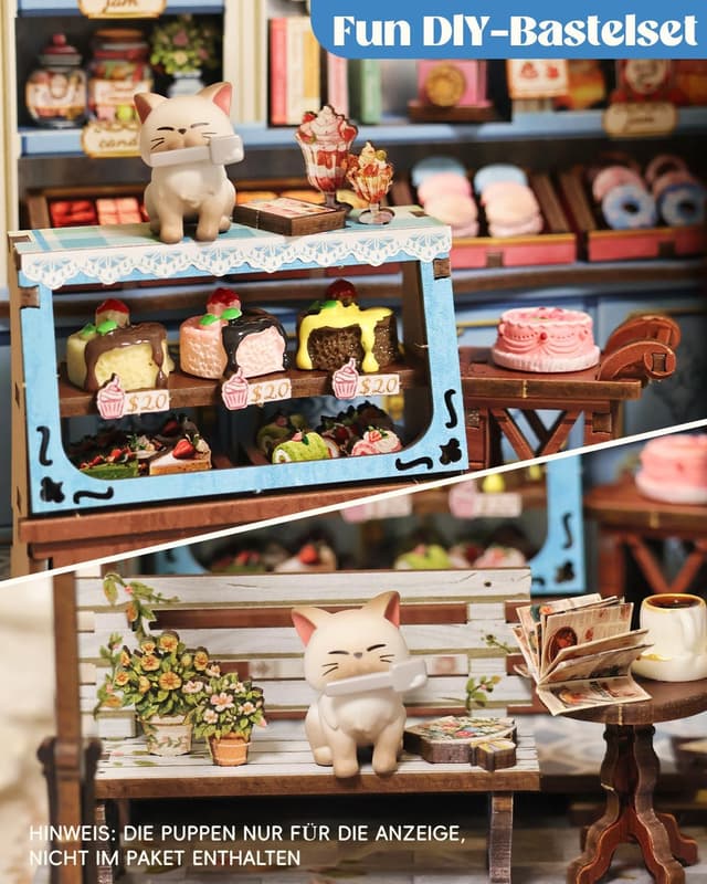 Thumbnail 4 de Cunfun Book Nook Kit Sweet Marie 242 pezzi