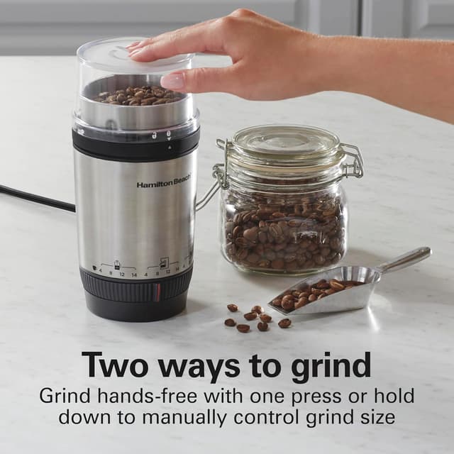 Thumbnail 2 de Hamilton Beach 80406 Coffee Grinder 4-14 Cups