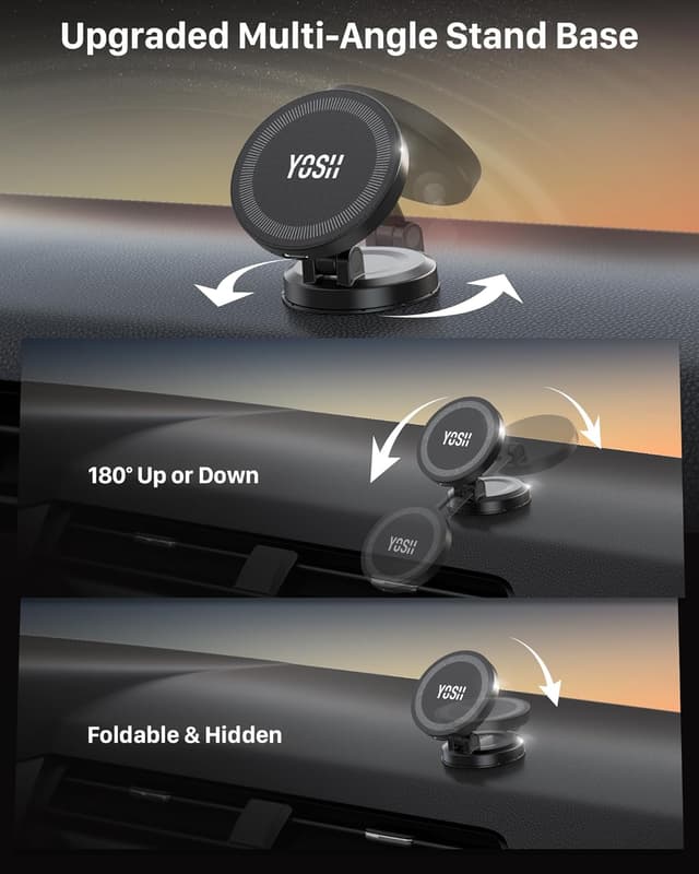 Thumbnail 4 de YOSH Caricatore Wireless Auto Magsafe 15W