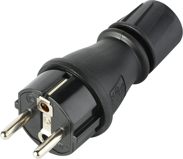 Thumbnail 3 de Electraline 92389 Fiche mâle étanche bimatière