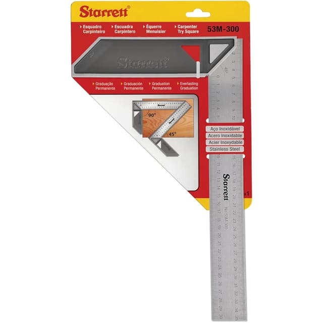 Thumbnail 5 de Starrett K53M-200-S 200mm Set Square