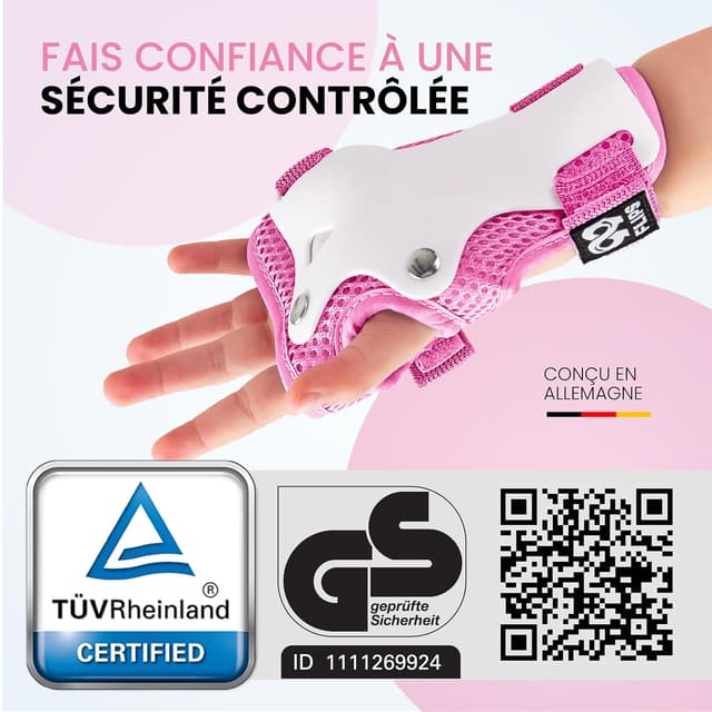 Thumbnail 1 de 99FLIPS Protection Roller Fille Rose