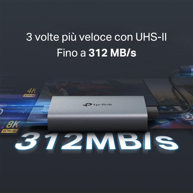 Thumbnail 3 de TP-Link UA440C Lettore SD USB-C 5 Gbps