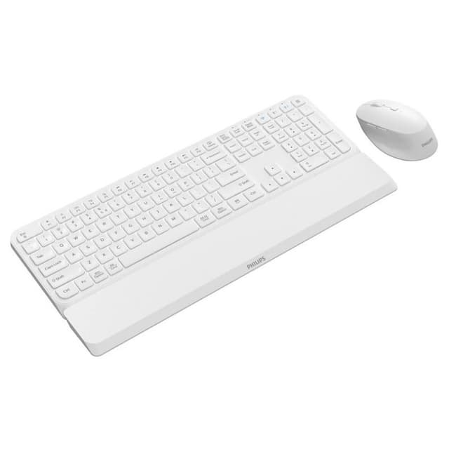 Detalle 2 de Philips SPT6607W/16 teclado y ratón inalámbricos 2,4 GHz