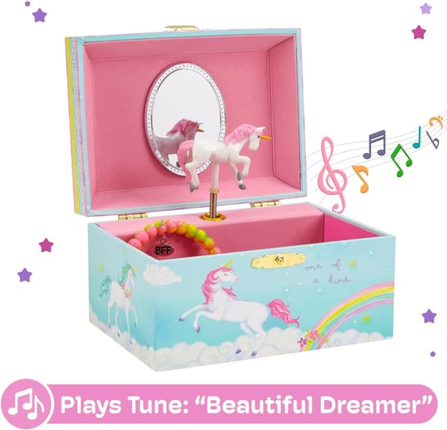 Thumbnail 3 de Jewelkeeper - Joyero Musical Unicornio 🌈 - Melodía The Beautiful Dreamer