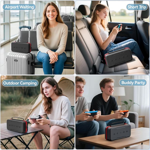 Thumbnail 6 de Tokluck Funda transporte Switch 26 ranuras 🔴