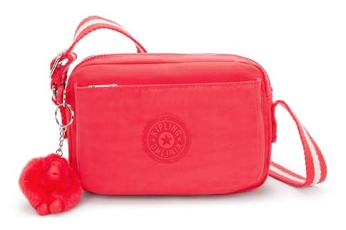 Detalle de Kipling ABANU Bandolera pequeña Escape Red