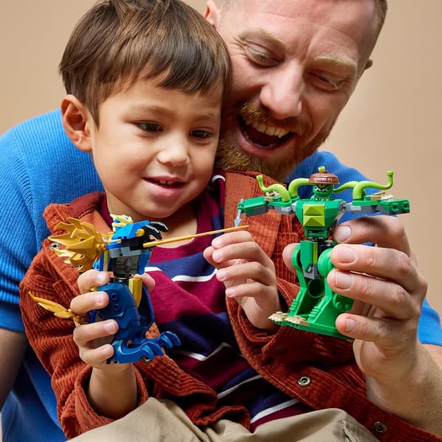 Thumbnail 6 de LEGO NINJAGO 71853 Duello con il Drago-Mech di Jay – set con 2 action figure, 2 minifigure e armi