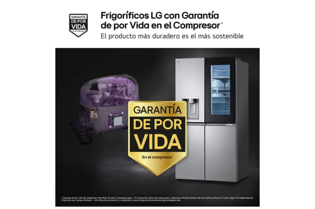 Detalle 2 de GMG960MBJE Frigorífico American Combi 638 L acero