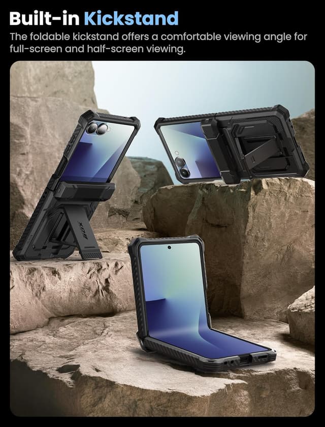 Thumbnail 4 de i-Blason Galaxy Z Flip 7 Case with Stand