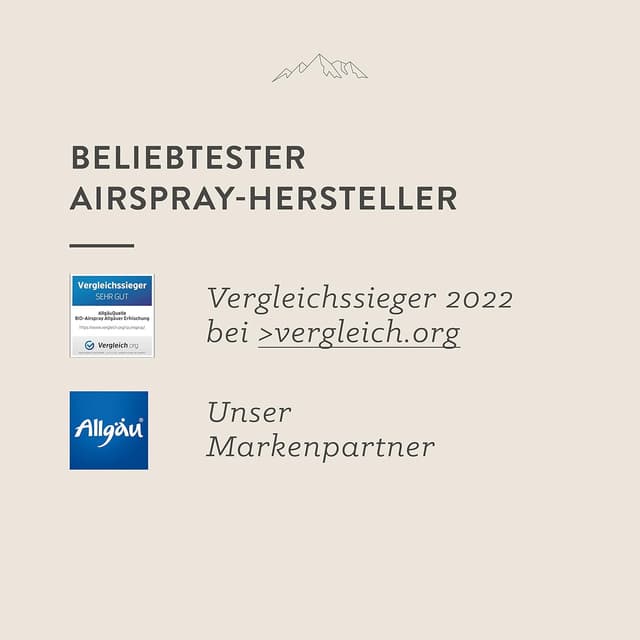 Detalle de AllgäuQuelle BIO-Airspray „Allgäuer Erfrischung“ (Lemongrass, Orange, Bergamotte) – 100 ml