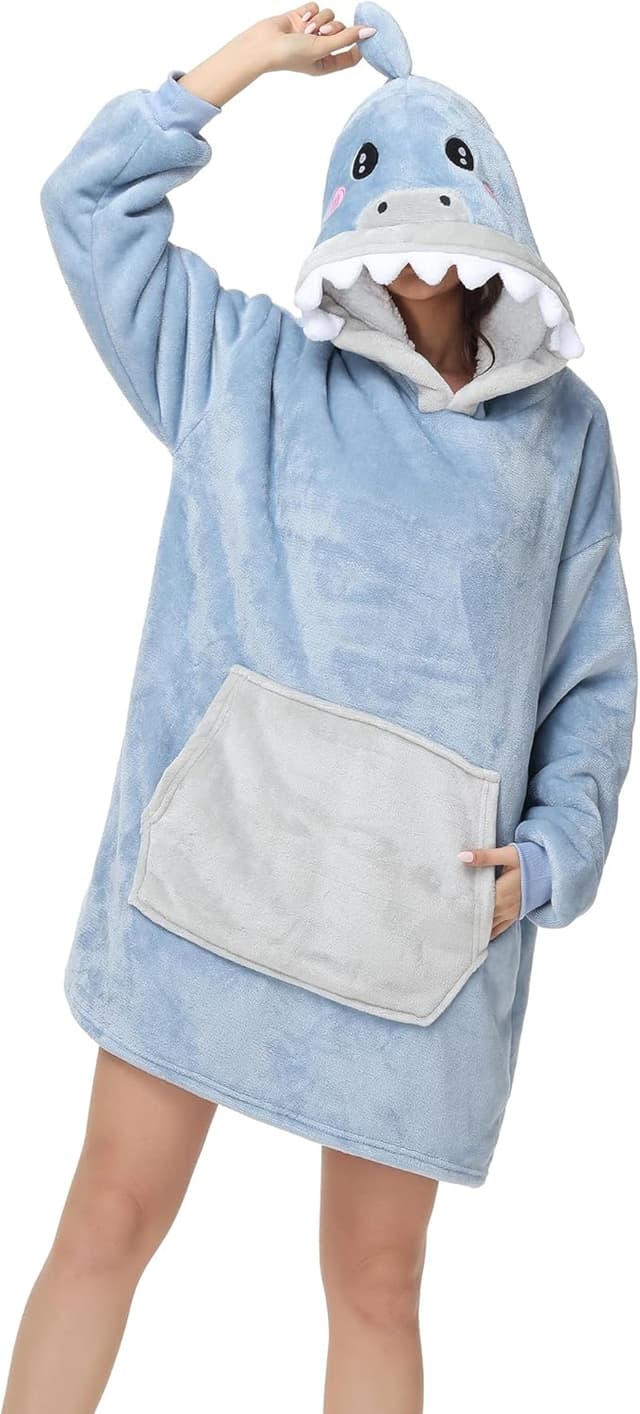 Detalle 2 de LATH.PIN plaid à capuche panda chaud