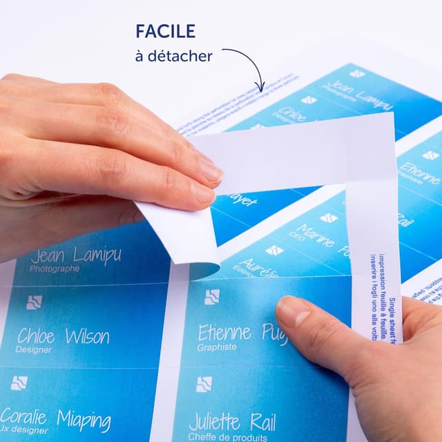 Detalle 2 de Inserts badges Avery 75 x 40 mm