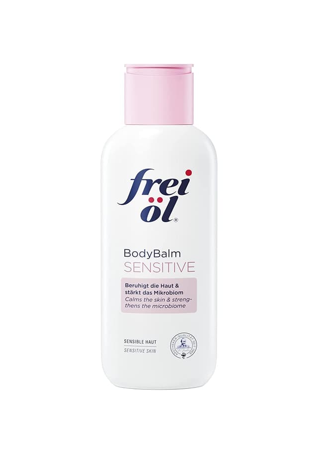 Detalle de frei öl BODYCONCEPT BodyBalm SENSITIVE – beruhigender Body Balm mit Hyaluron, 250 ml