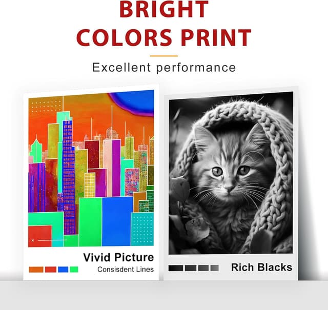 Thumbnail 4 de MYCARTRIDGE PHOEVER PG‑545XL CL‑546XL cartuchos 2 unidades