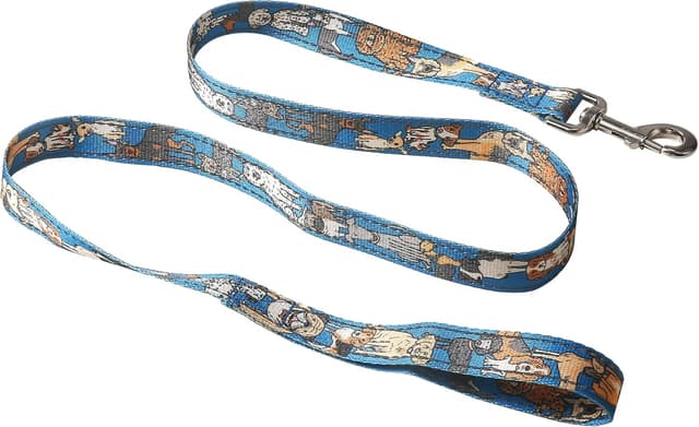 Thumbnail 6 de Eco Chic Recycled Double-Sided Reflective Dog Lead (Floral Navy, Medium/Large)