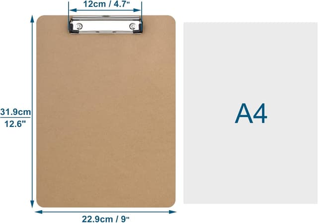 Detalle 2 de ZCZN Portablocco A4 con clip