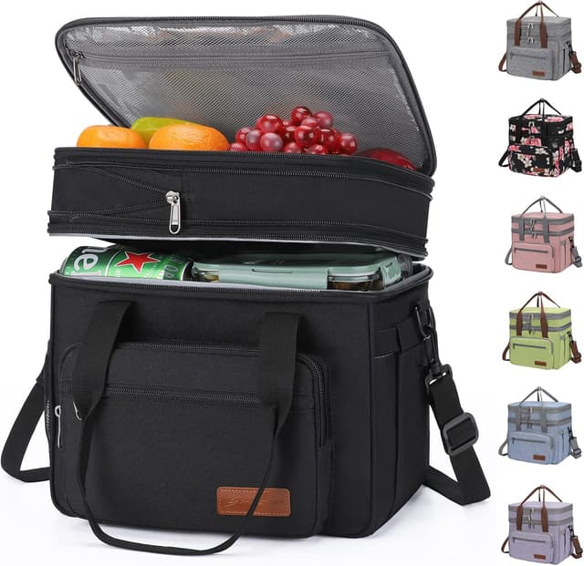 Detalle de Maelstrom 23L Expandable Leakproof Insulated Lunch Bag (Double Compartment)