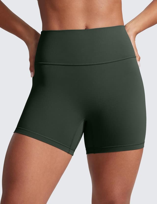 Detalle 2 de CRZ YOGA Butterlift butt scrunch high-waist workout shorts (4''/6'')