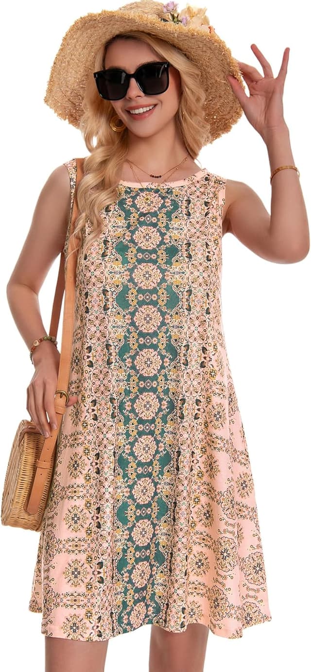 Detalle 1 de Summer Dresses Boho Tank Dress for Women