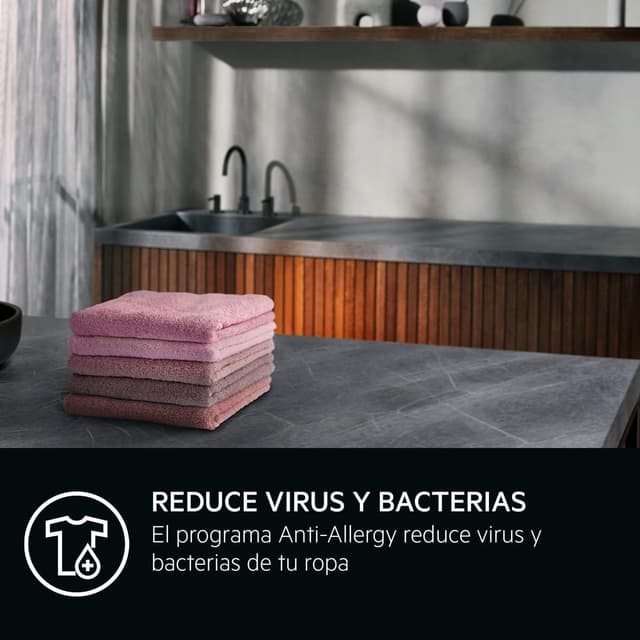 Thumbnail 4 de AEG LFR6114O4B Lavadora 10 Kg con Vapor y Programa Rápido 💧