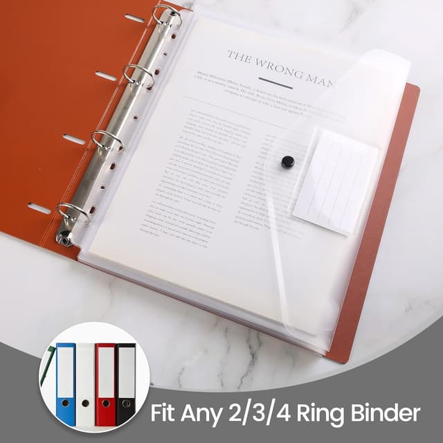 Detalle 2 de TOOELMON Dokumentenmappe A4 20 Stück