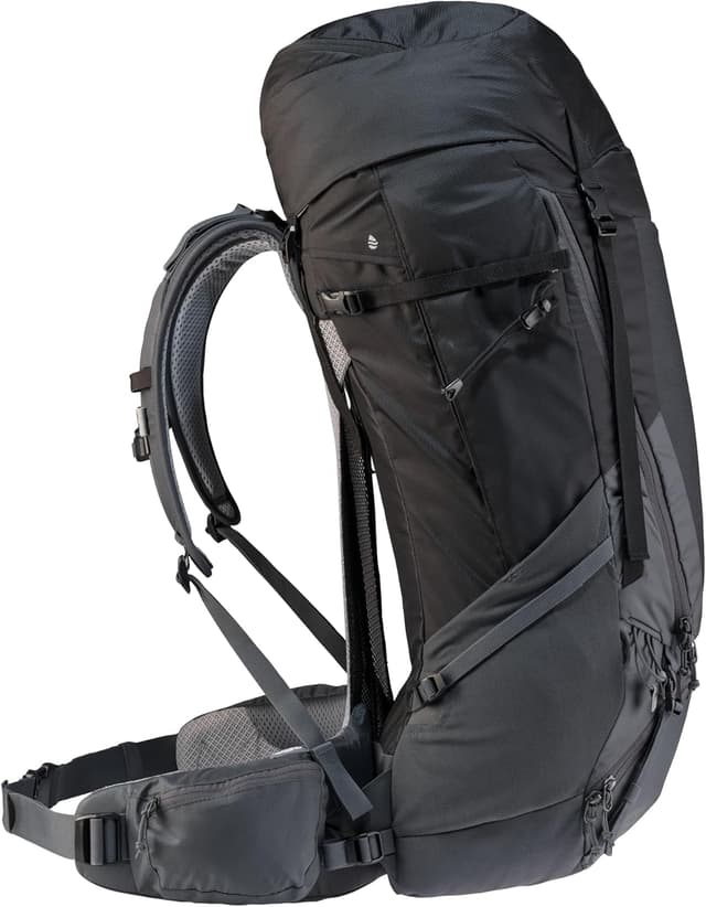 Detalle 2 de deuter Futura Air Trek 60 + 10 Trekking-Wanderrucksack mit Aircomfort Rücken-System