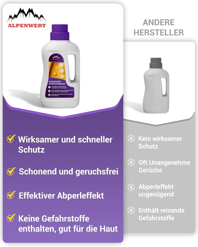 Thumbnail 6 de Alpenwert Imprägnierwaschmittel 500 ml